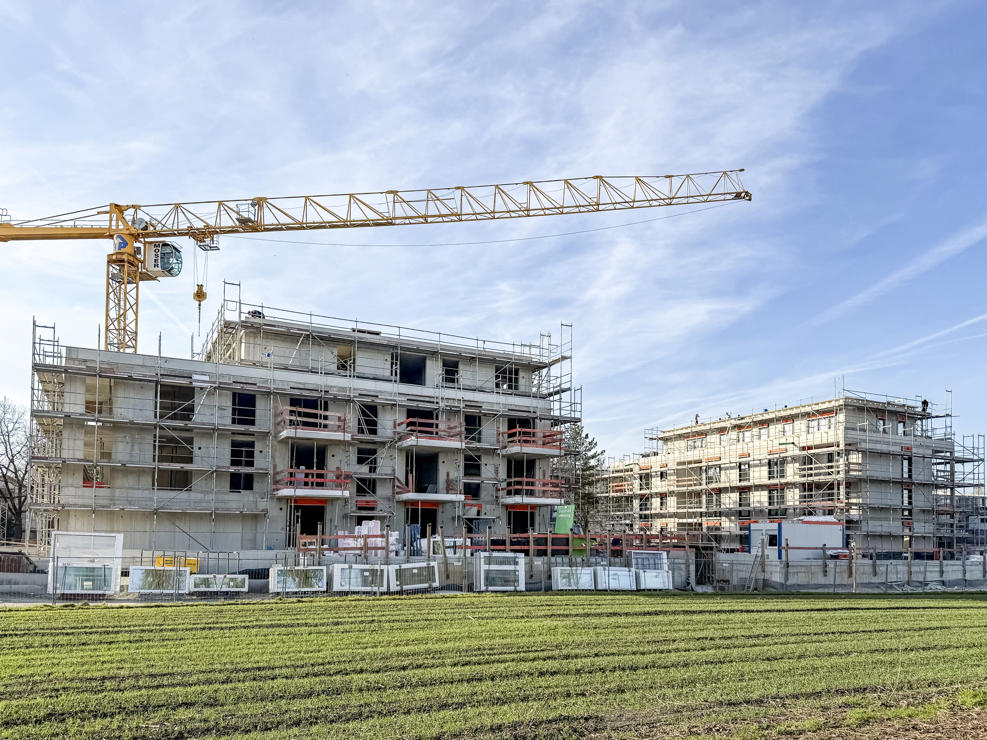 Hausansicht I Aktueller Baufortschritt