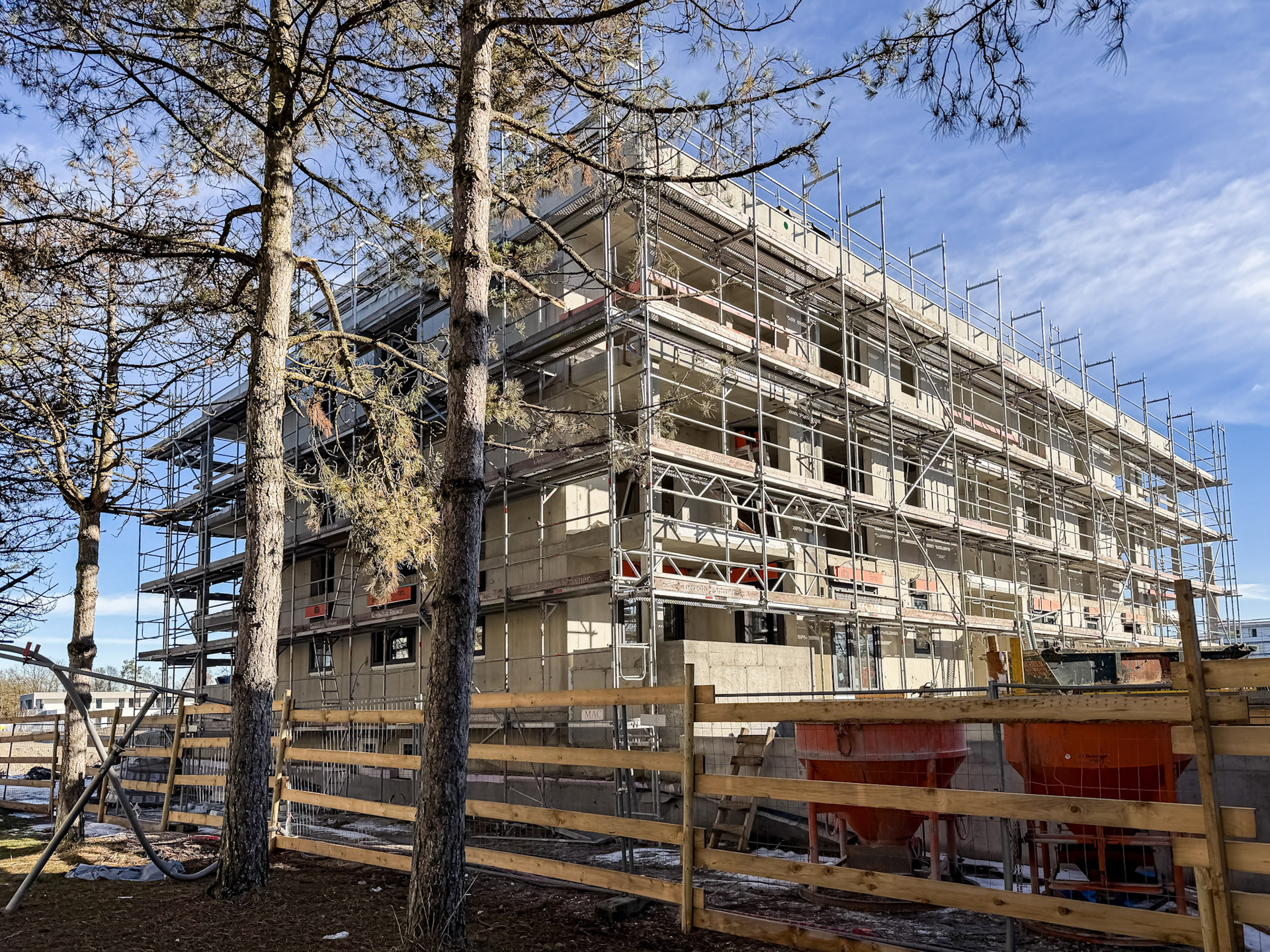 Hausansicht I Aktueller Baufortschritt