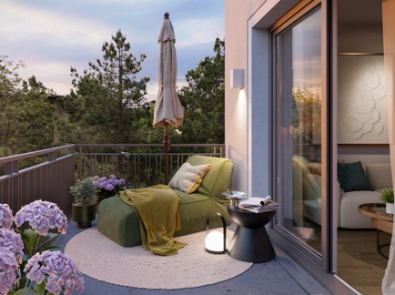 Visualisierung I Balkon/Loggia