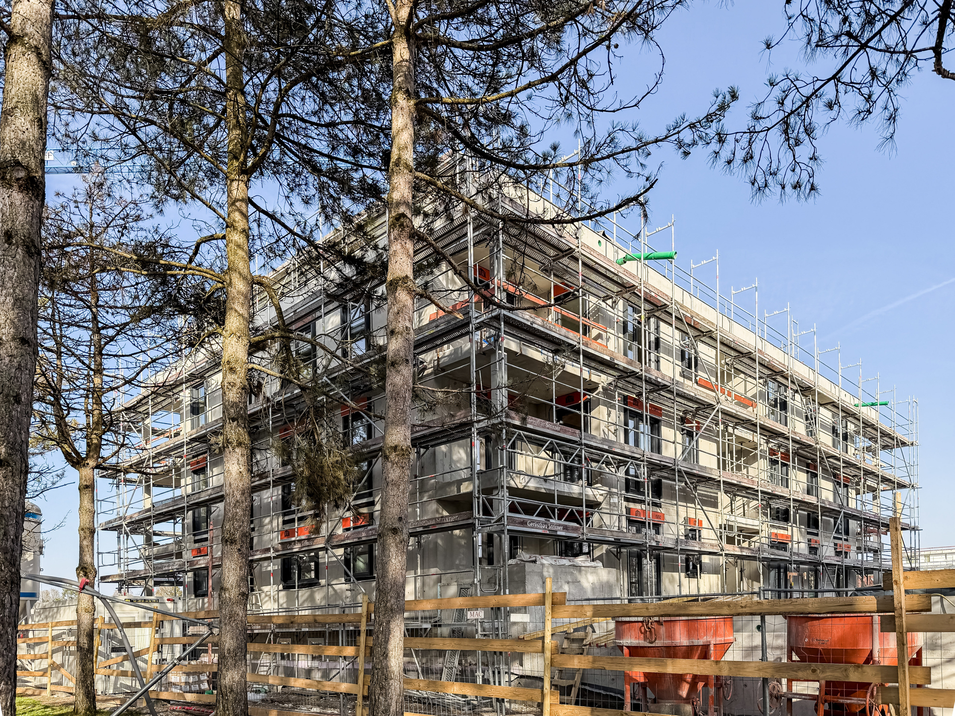 Aktueller Baufortschritt