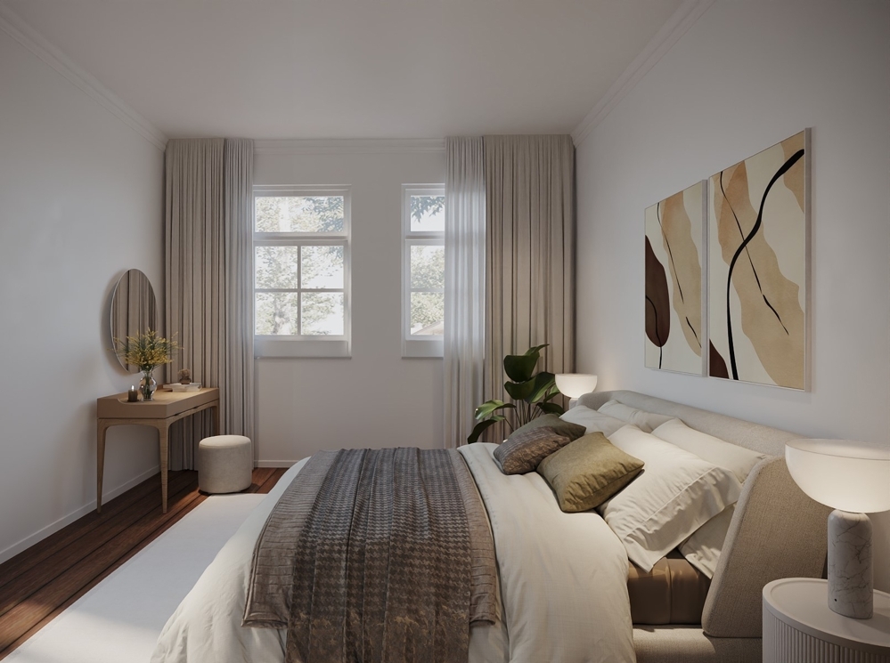 Visualisierung Schlafzimmer
