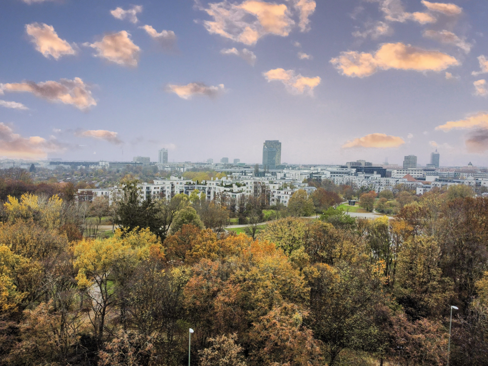 Abendstimmung I Umgebungsaufnahme Westpark