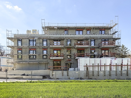 Hausansicht I Aktueller Baufortschritt