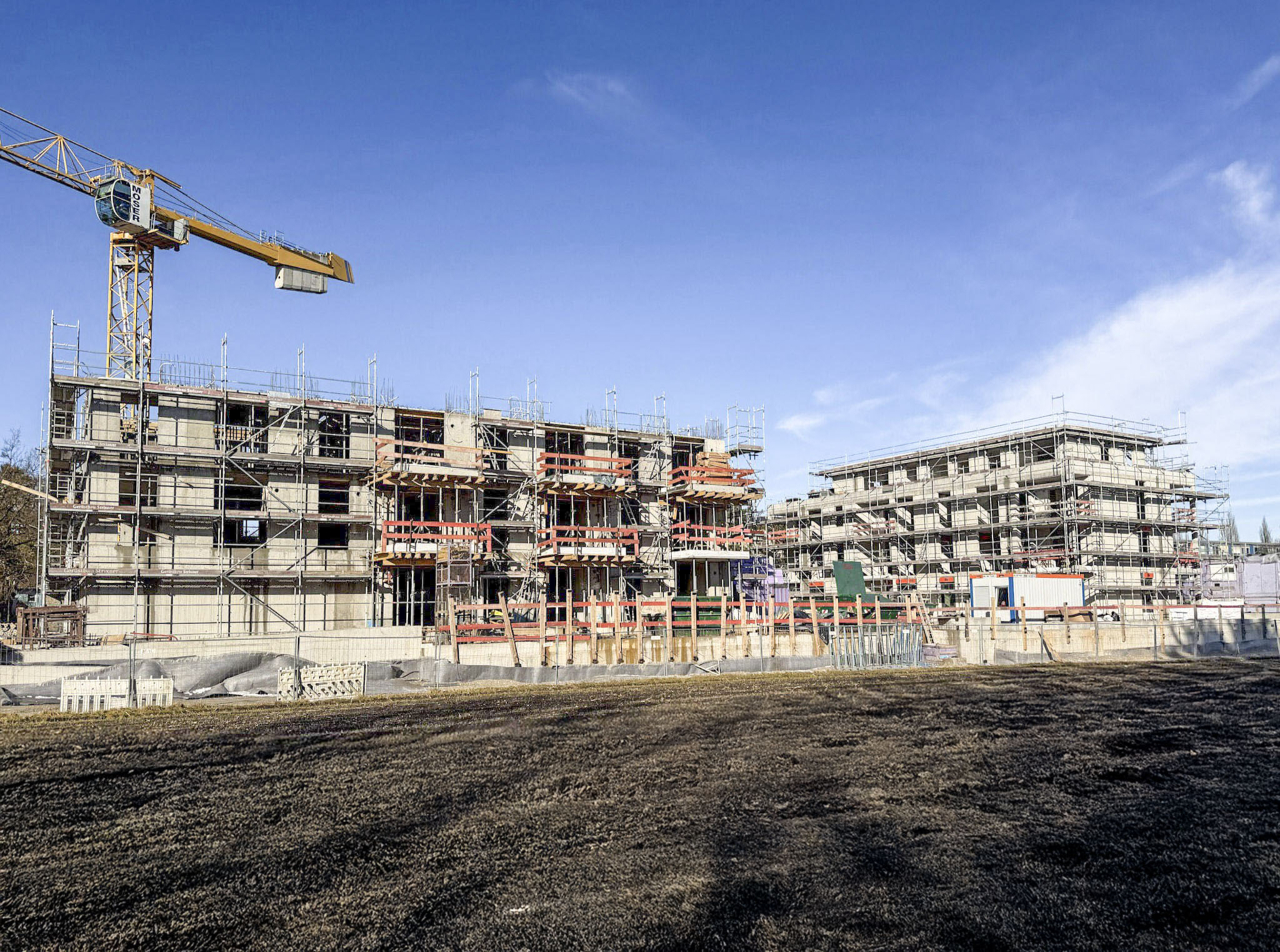 Aktueller Baufortschritt