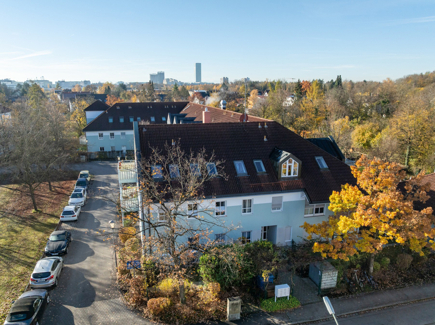 Ansicht Wohnanlage l Umgebung