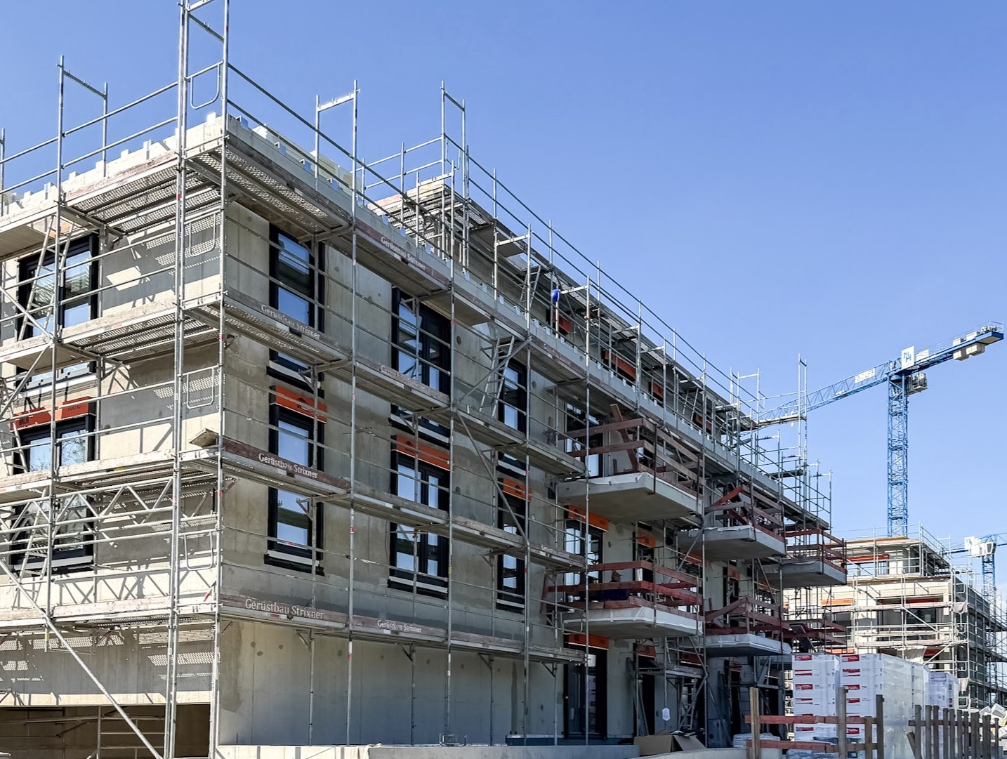 Hausansicht I Aktueller Baufortschritt