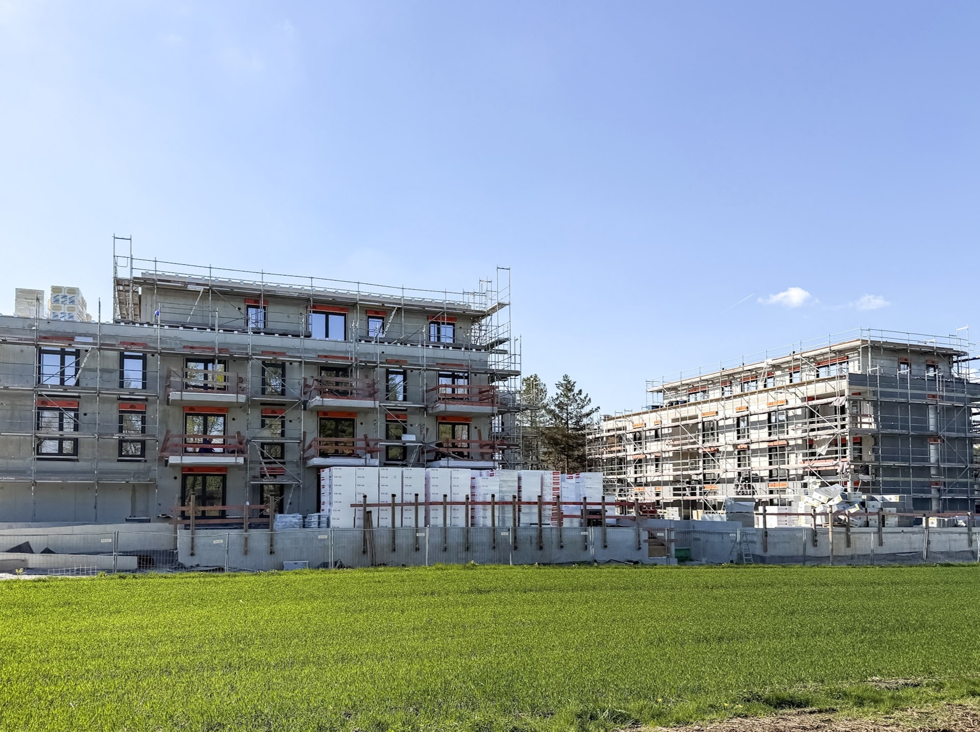 Hausansicht I Aktueller Baufortschritt