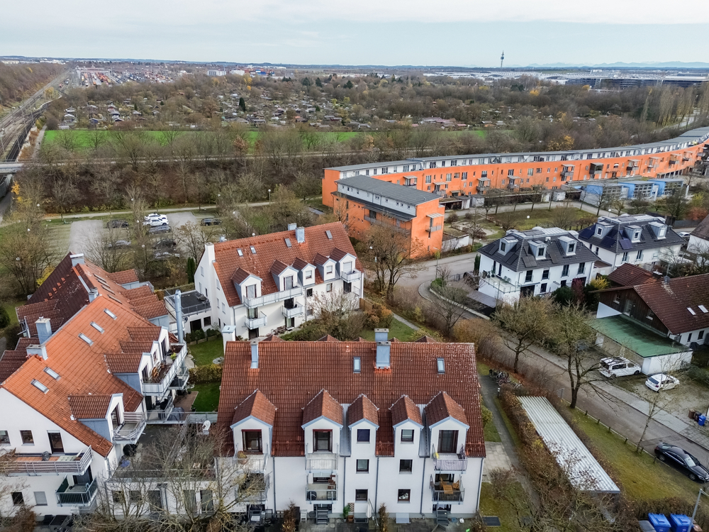 Ansicht Wohnanlage l Umgebung