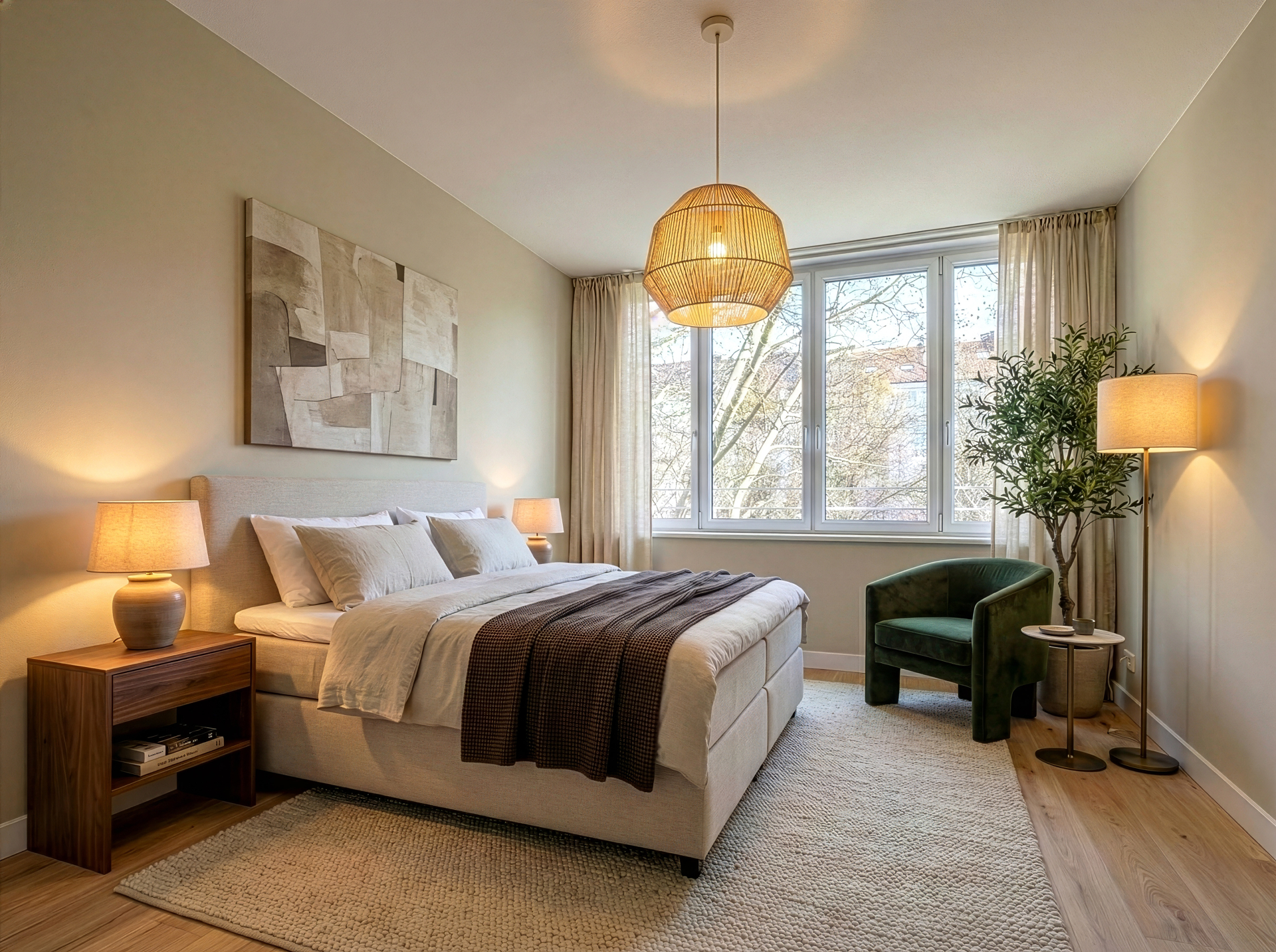 Visualisierung Schlafzimmer 