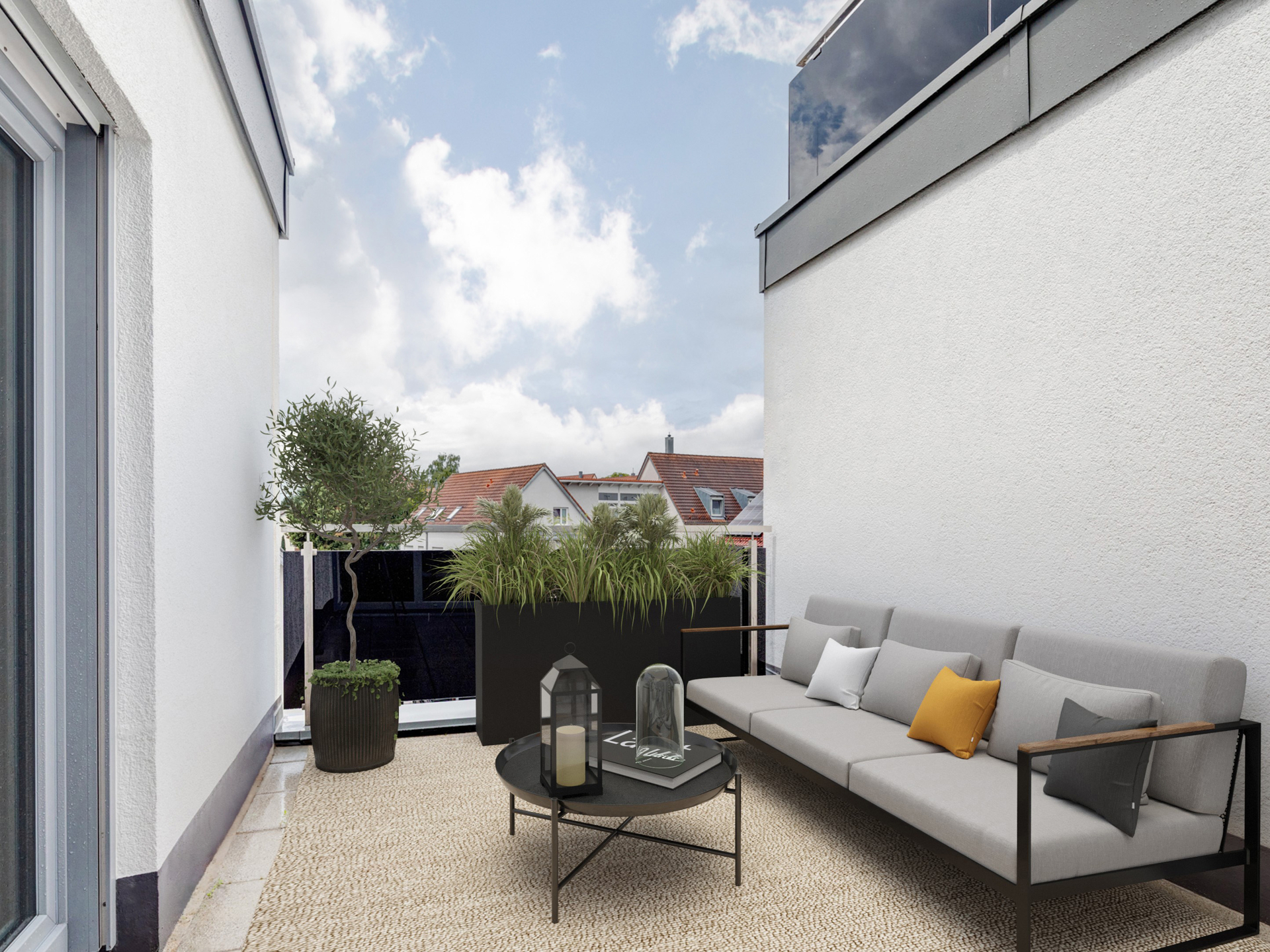 Visualisierung Dachterrasse