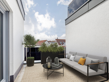 Visualisierung Dachterrasse