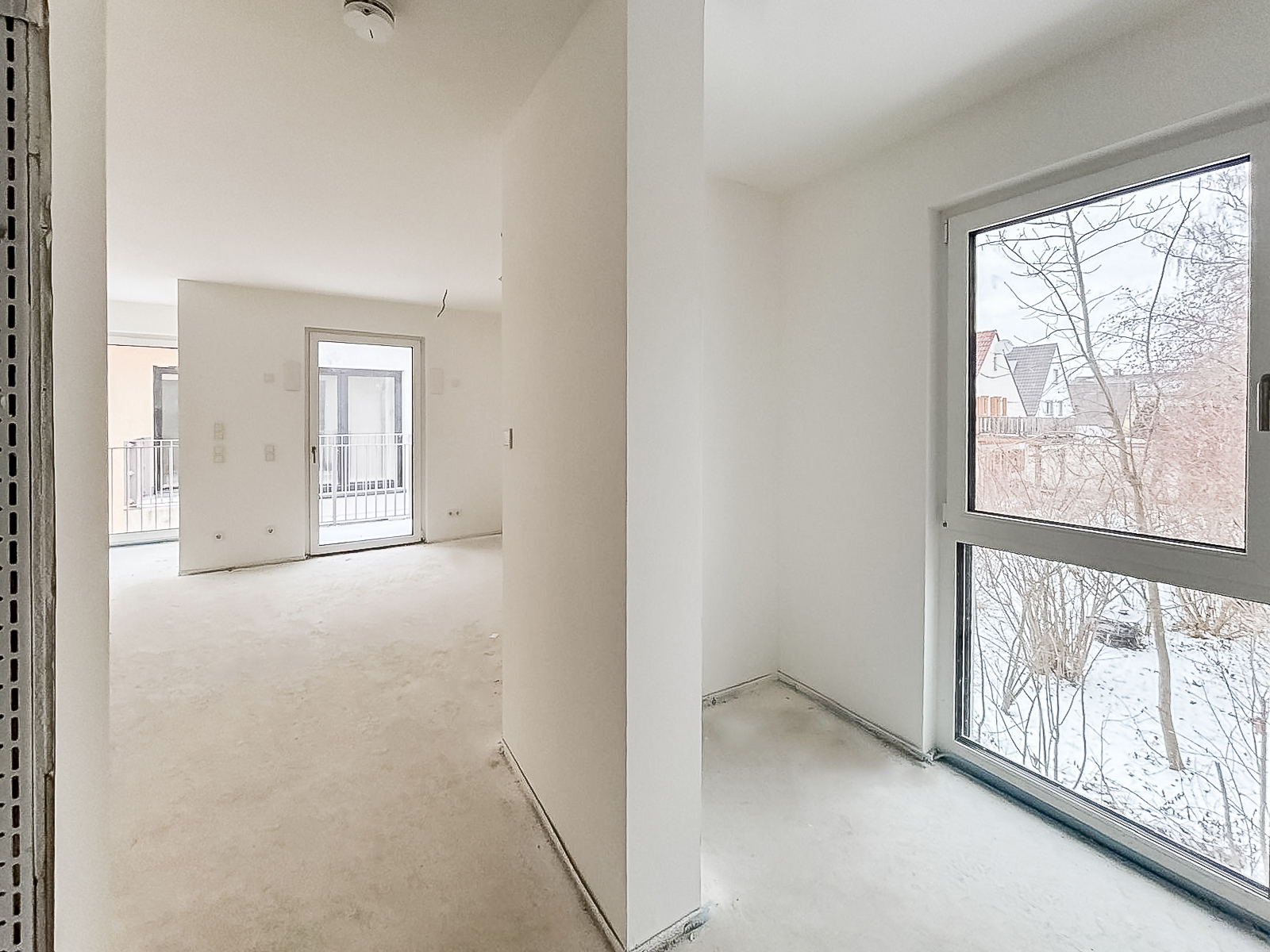 Diele mit Abstellfläche l Aktueller Baufortschritt