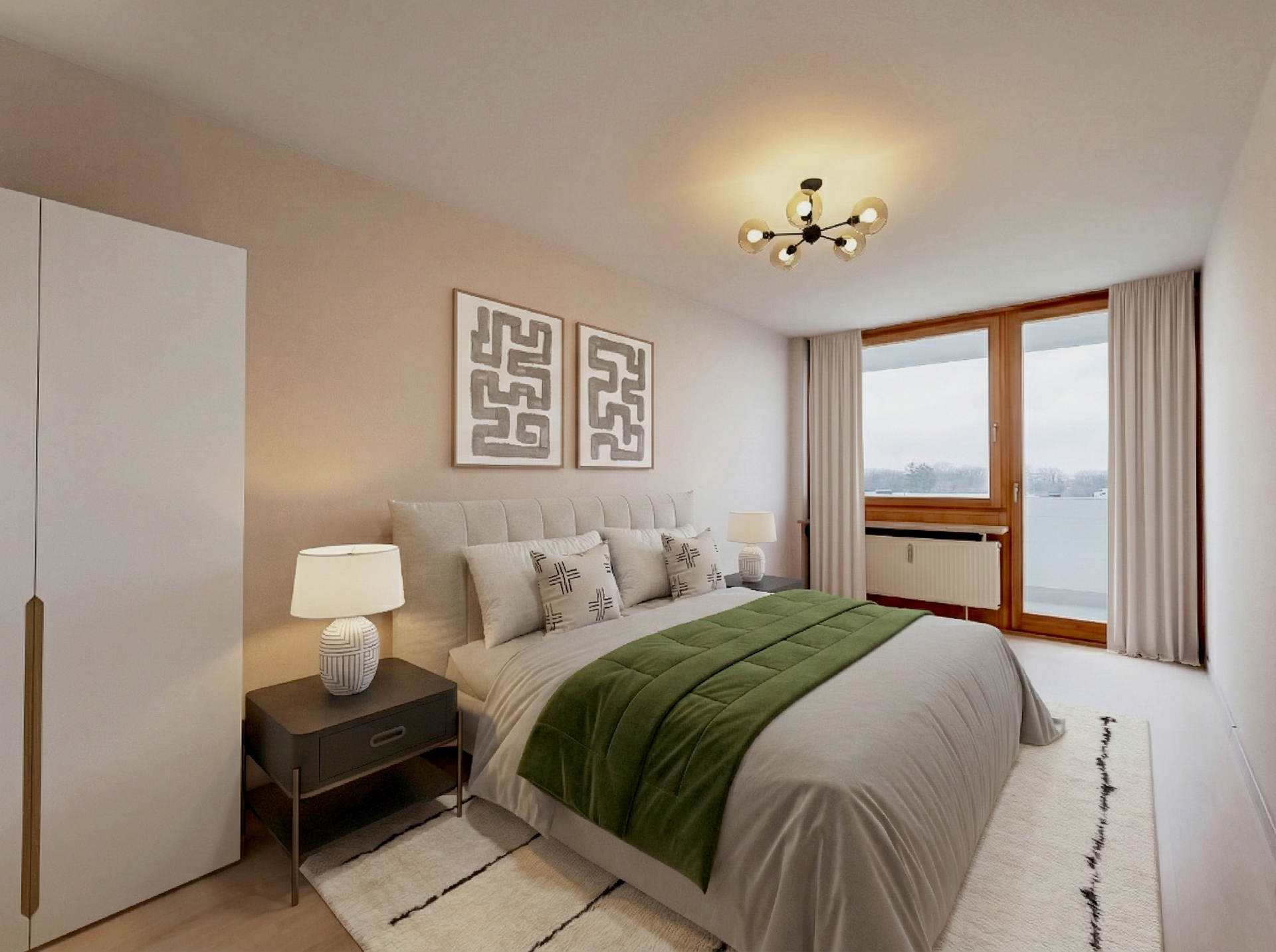 Visualisierung Schlafzimmer