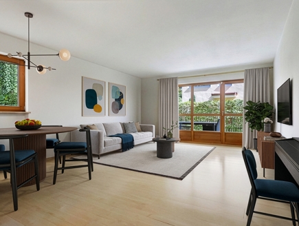 Visualisierung Wohn-/Esszimmer