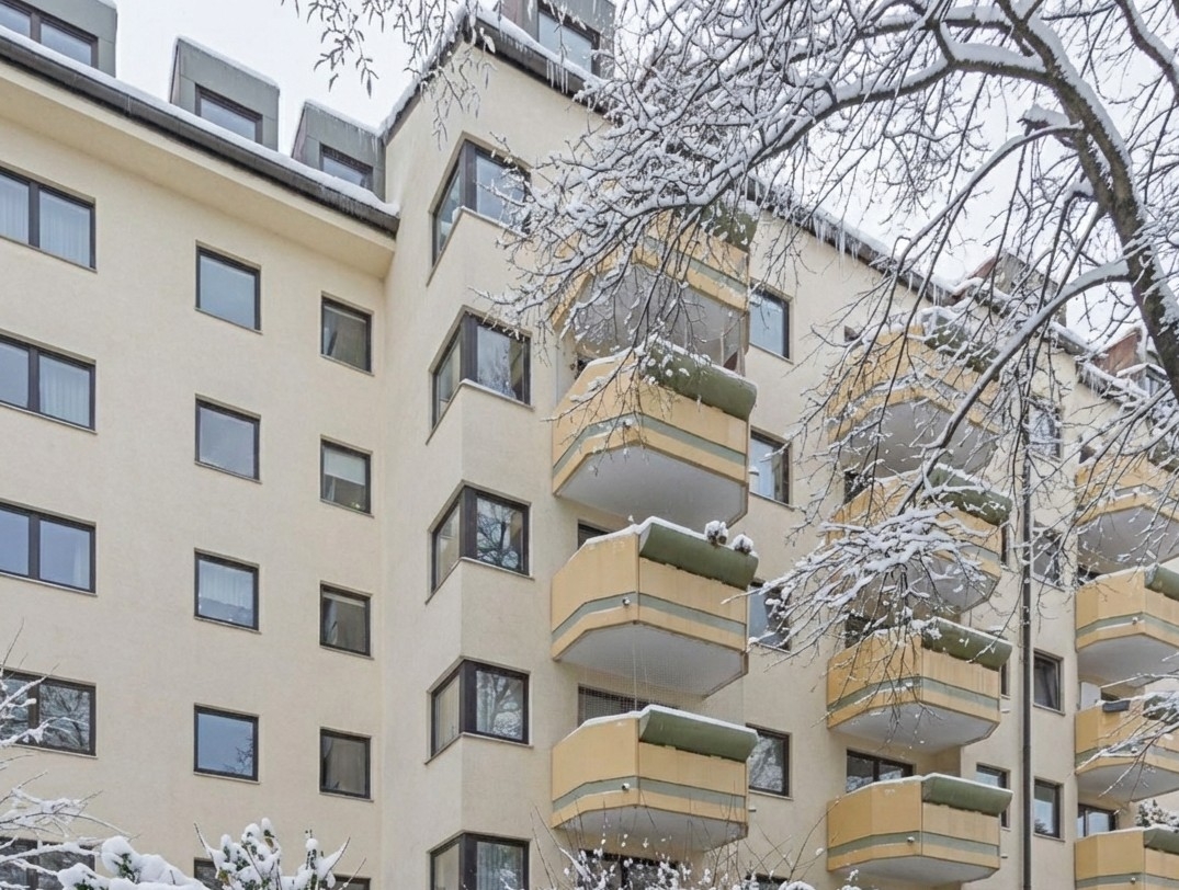 Hausansicht l Winterstimmung KI generiert