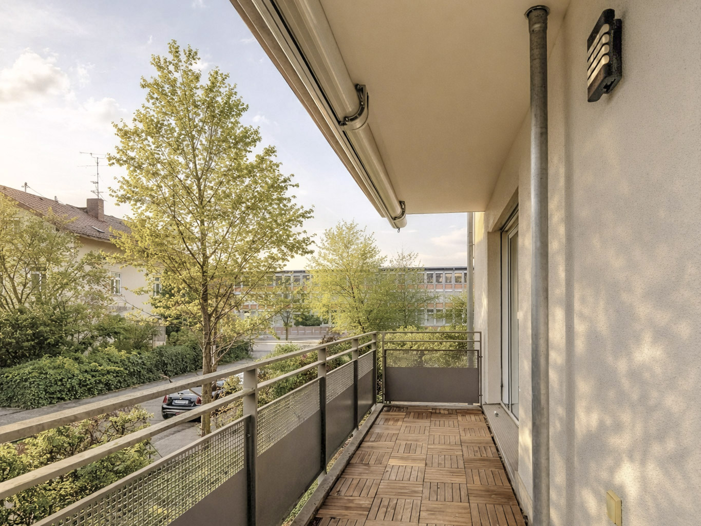 Balkon Ausblick I KI optimiert