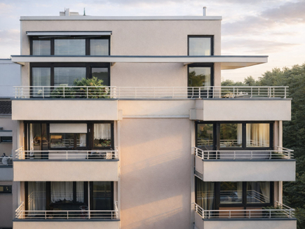 Hausansicht I KI optimiert