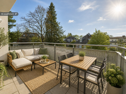 Visualisierung West-Balkon I KI modifiziert