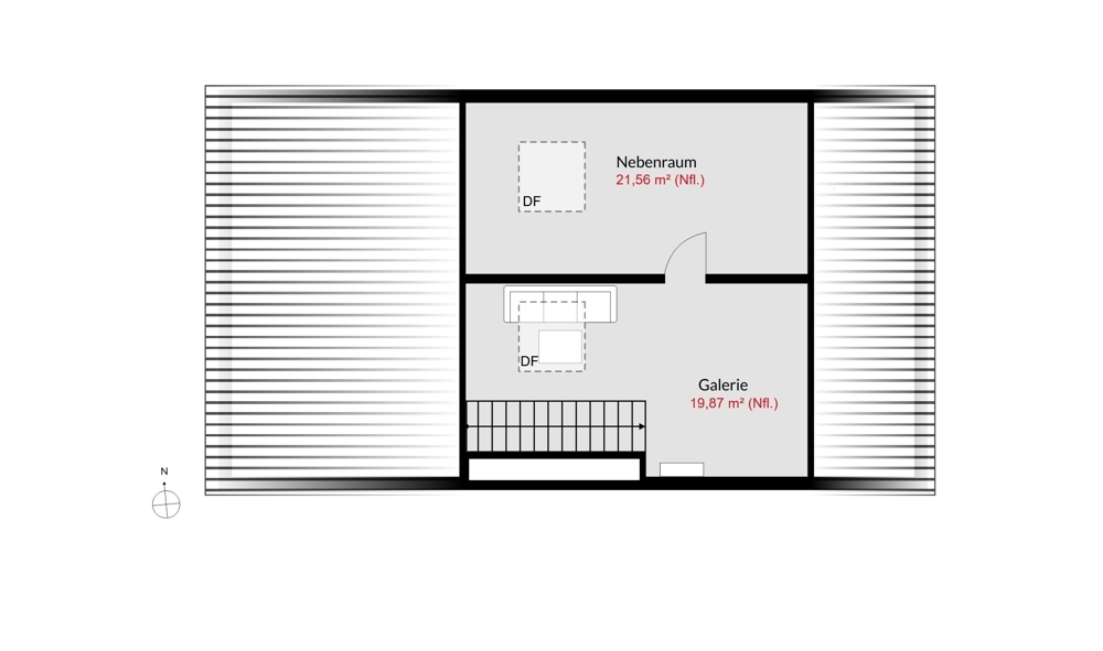 Grundriss DG/Galerie
