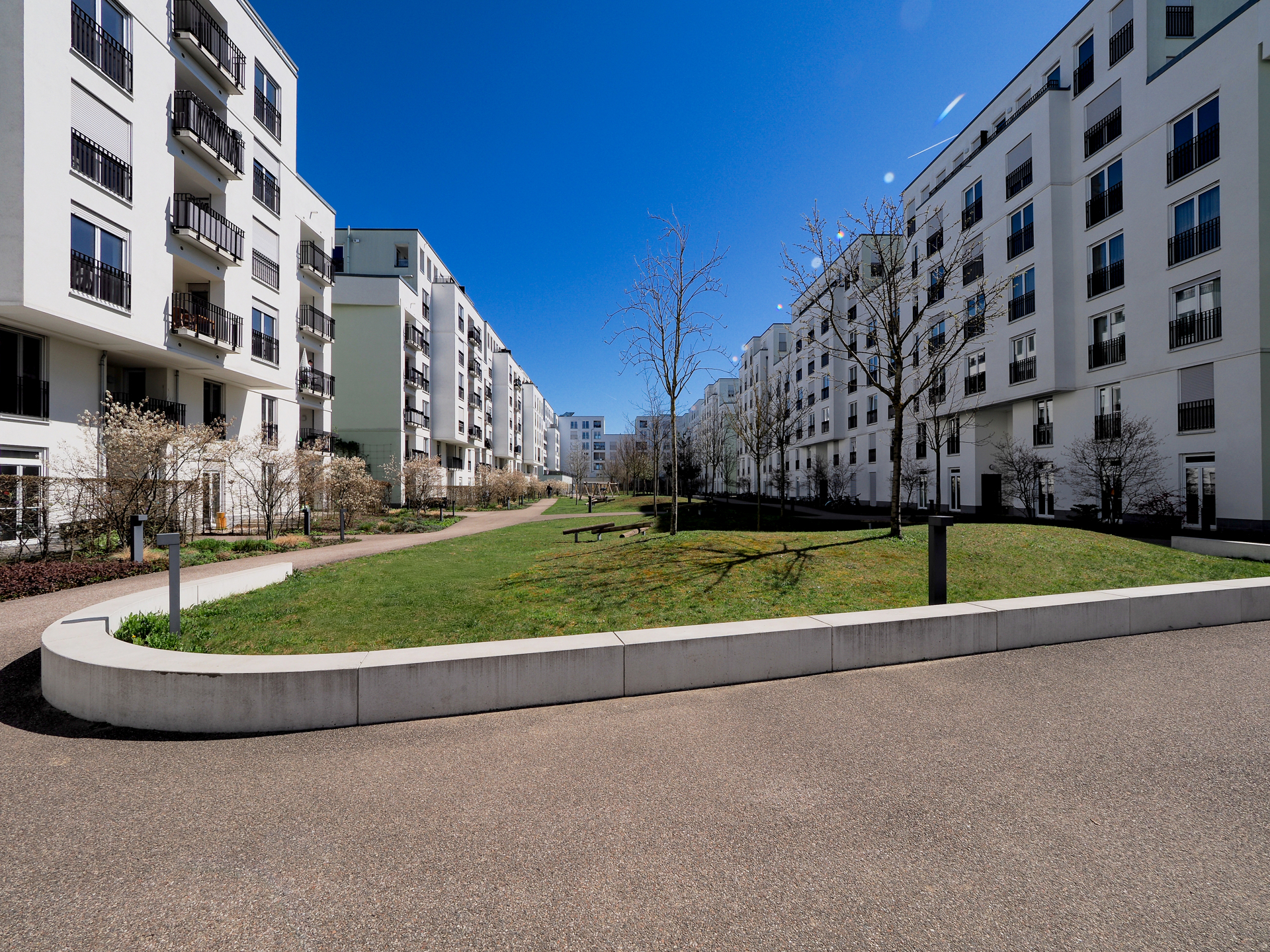Ansicht Wohnanlage