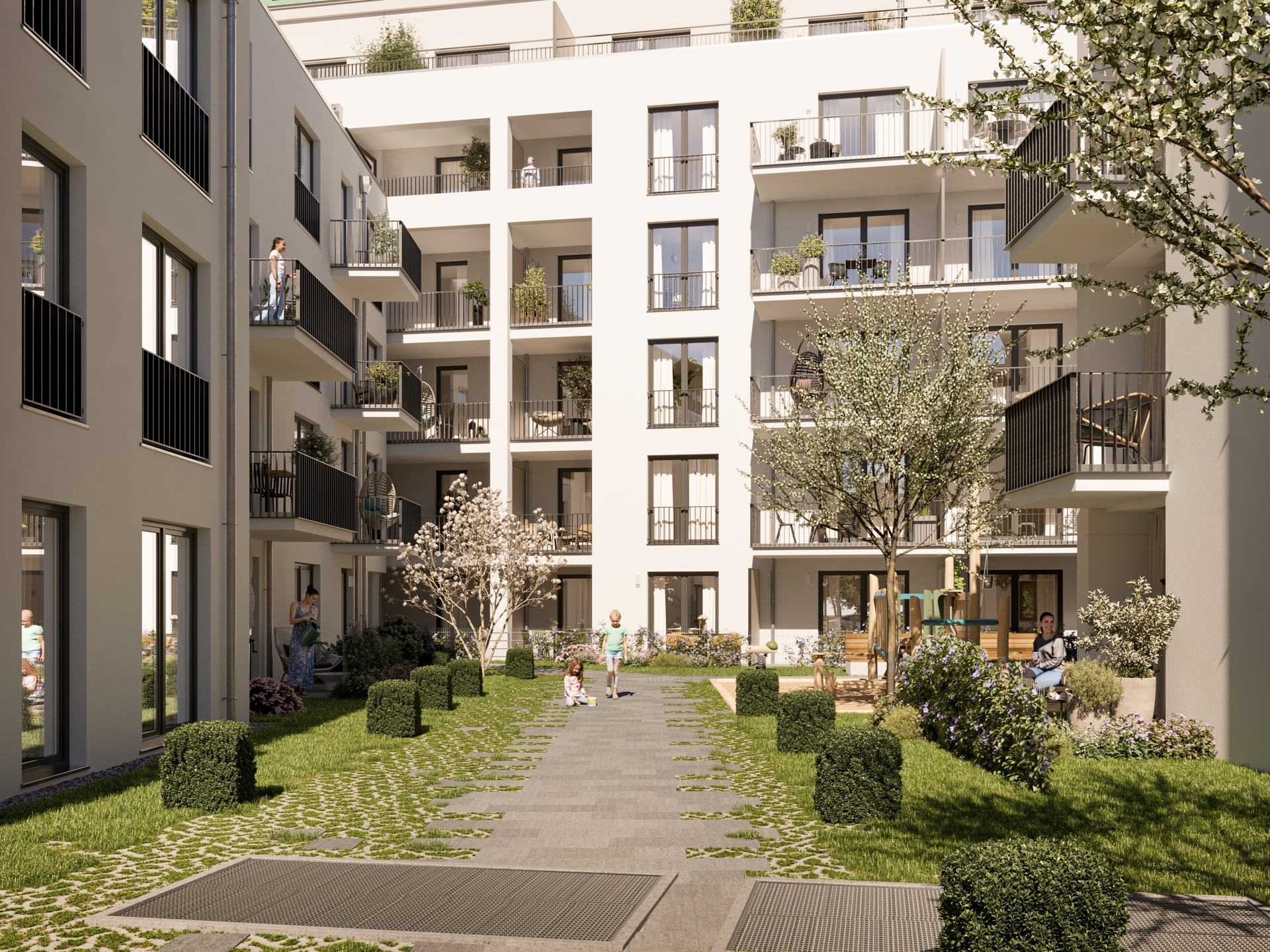 Visualisierung l Innenhof