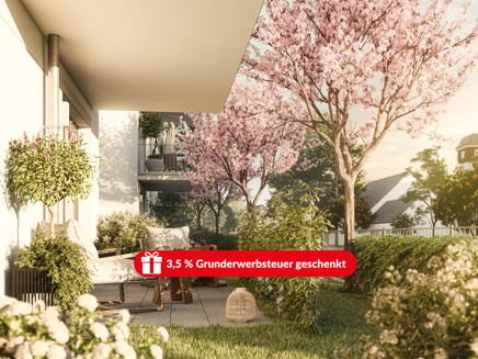 Visualisierung l Gartenterrasse
