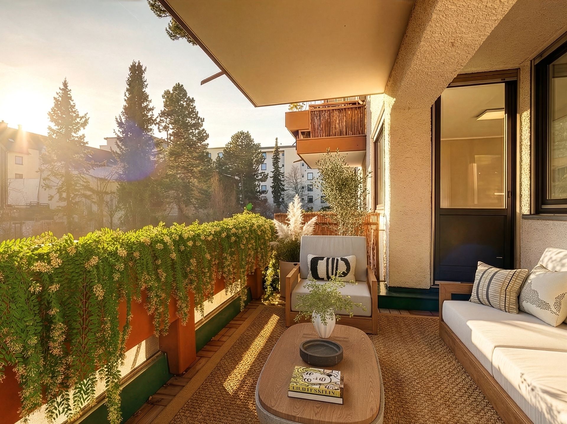 Visualisierung Balkon