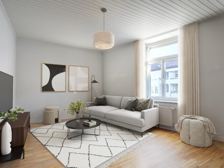 Visualisierung Wohnzimmer