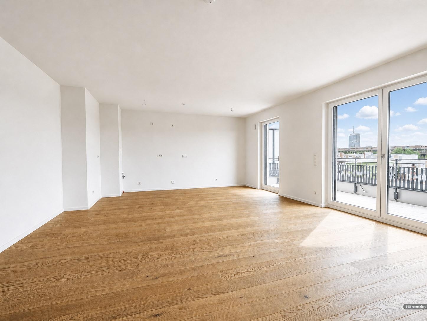 Wohn-/Esszimmer l Offene Küche 