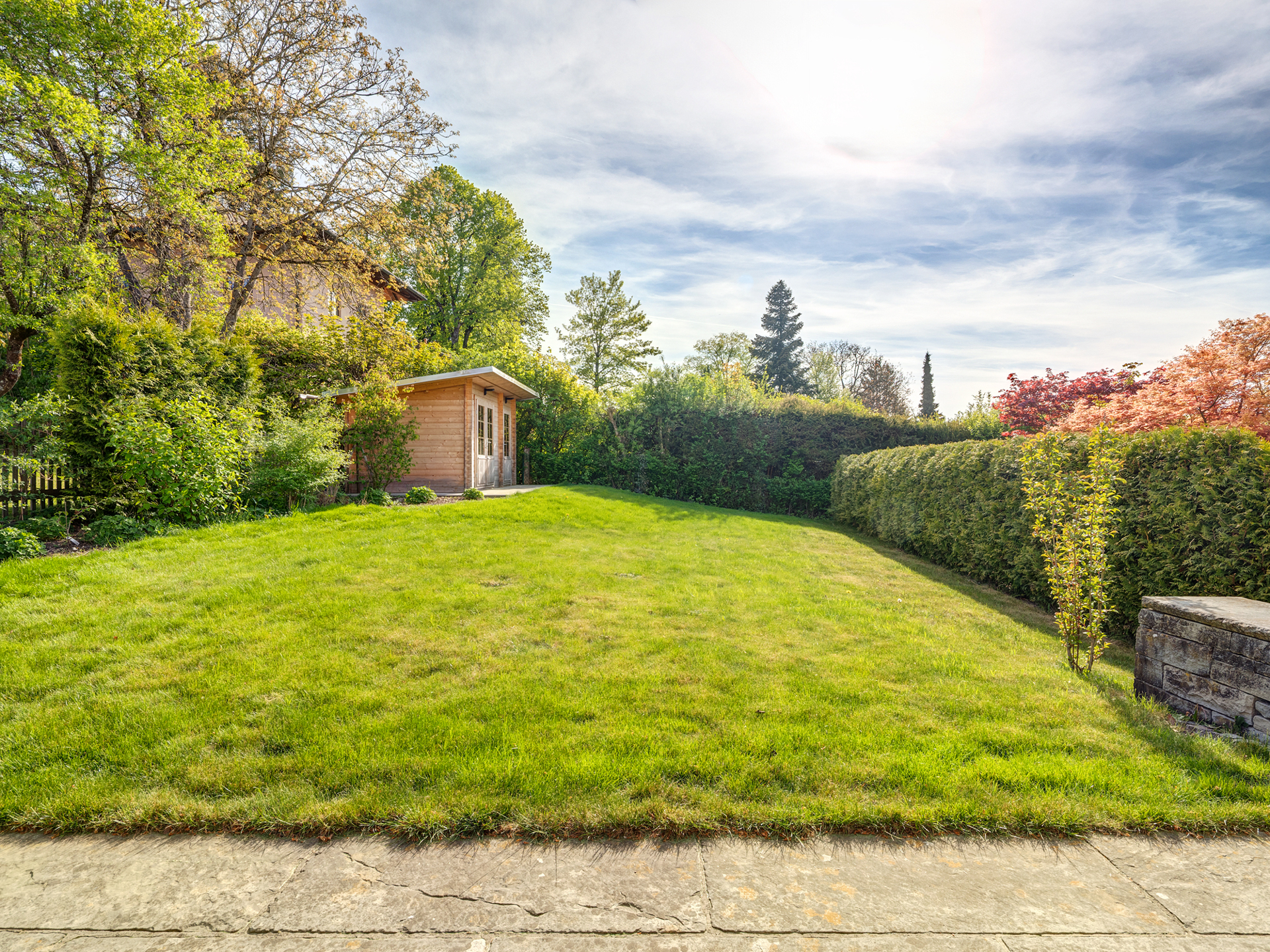 Gartenanlage l Haupthaus