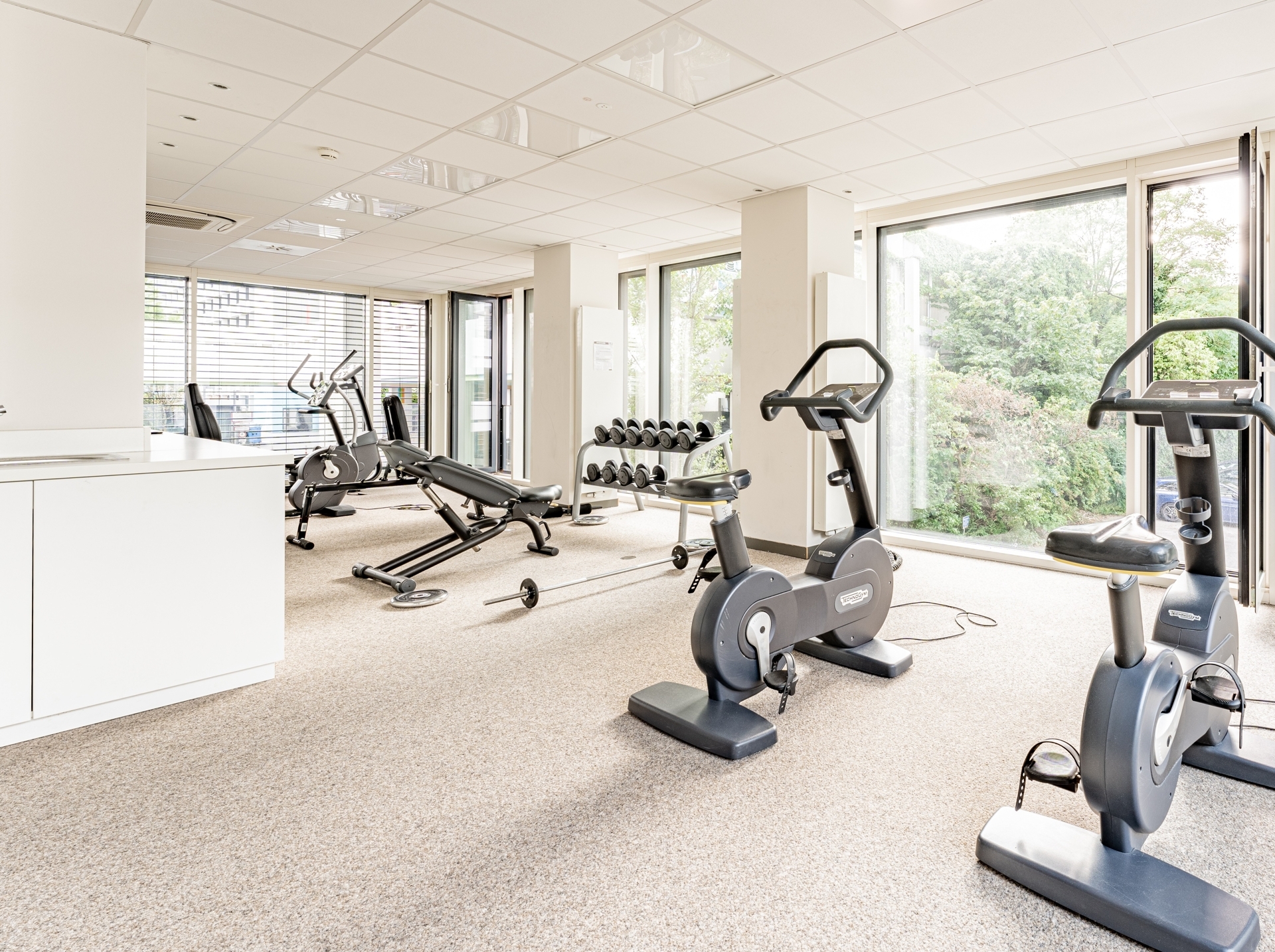 Hauseigenes Fitnessstudio