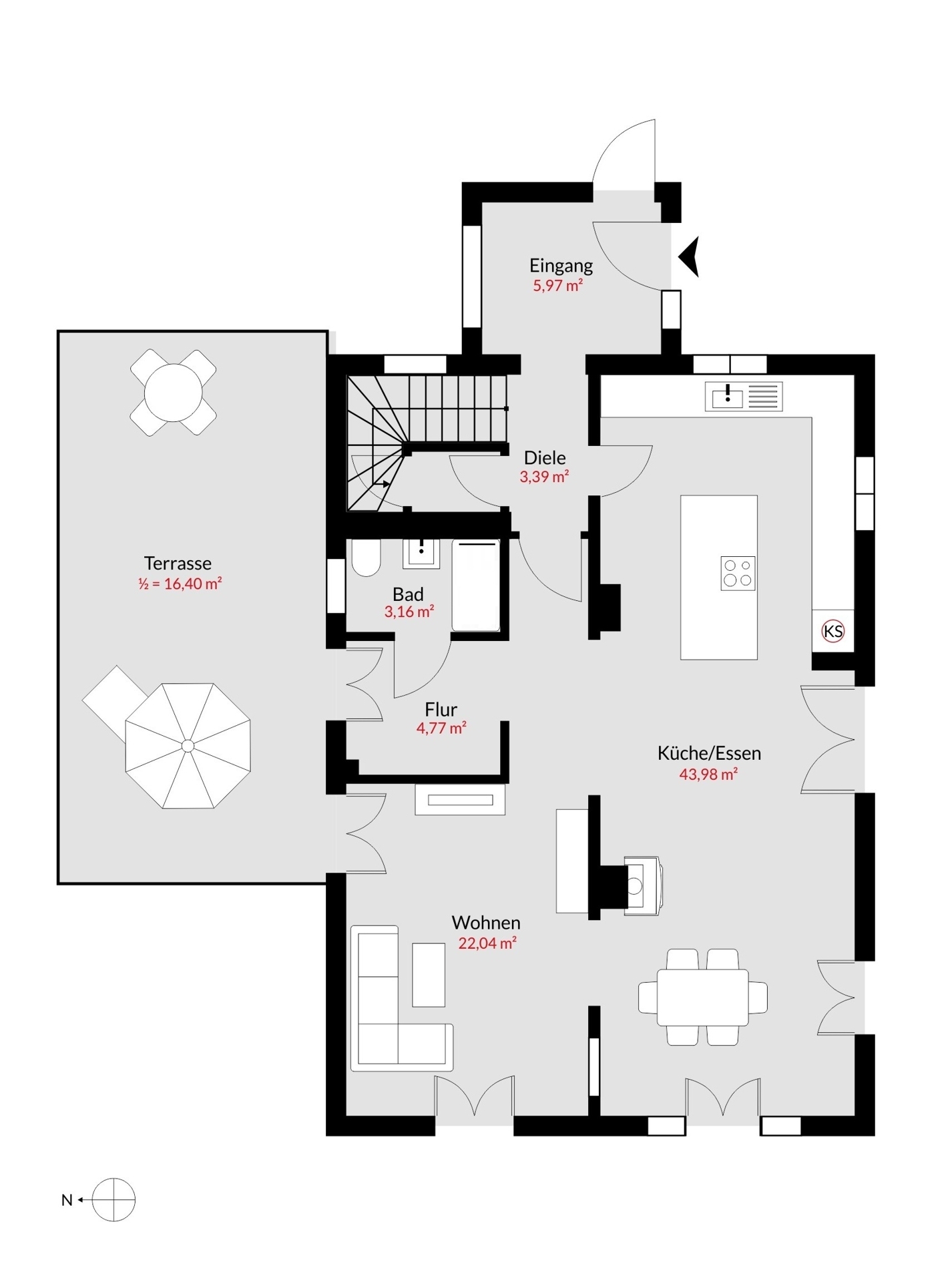 Grundriss EG
