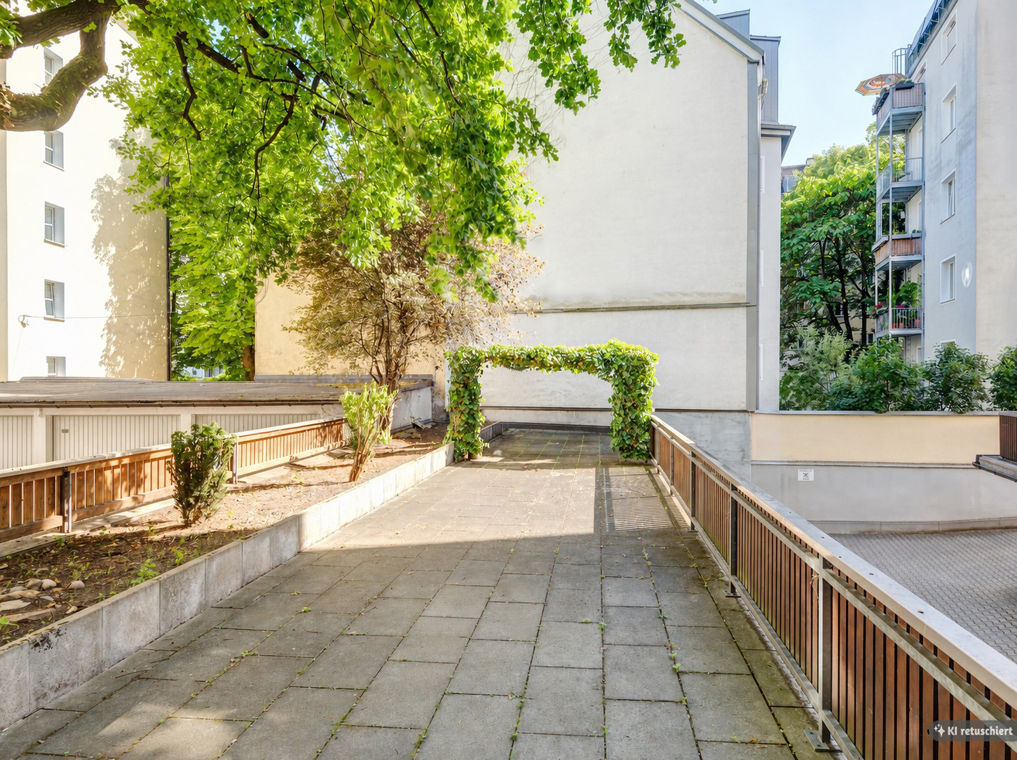 Gemeinschaftliche Terrasse