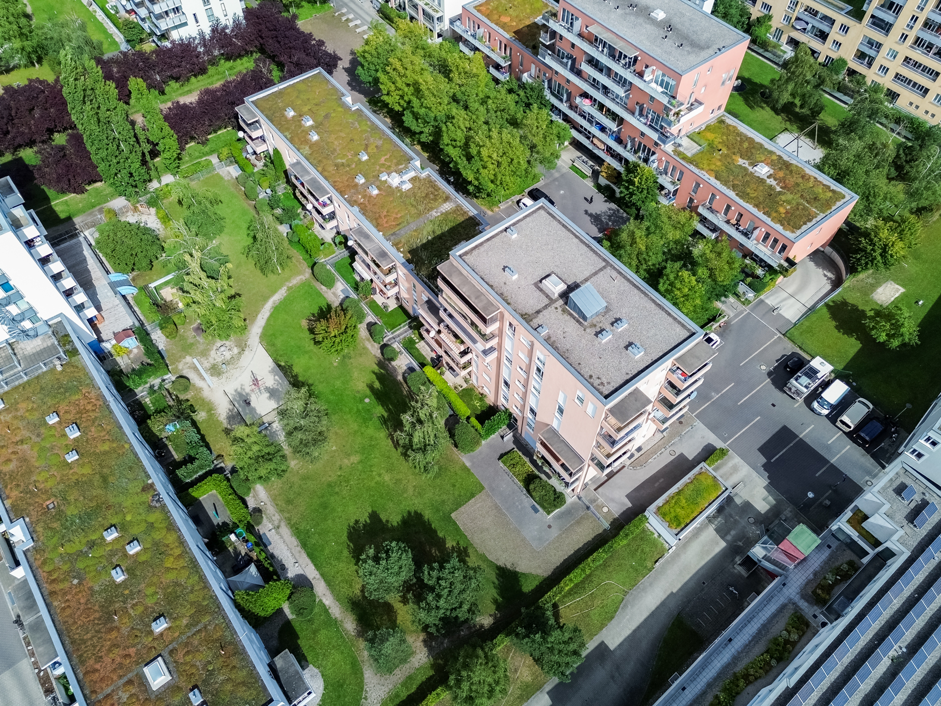 Hausansicht l Innenhof
