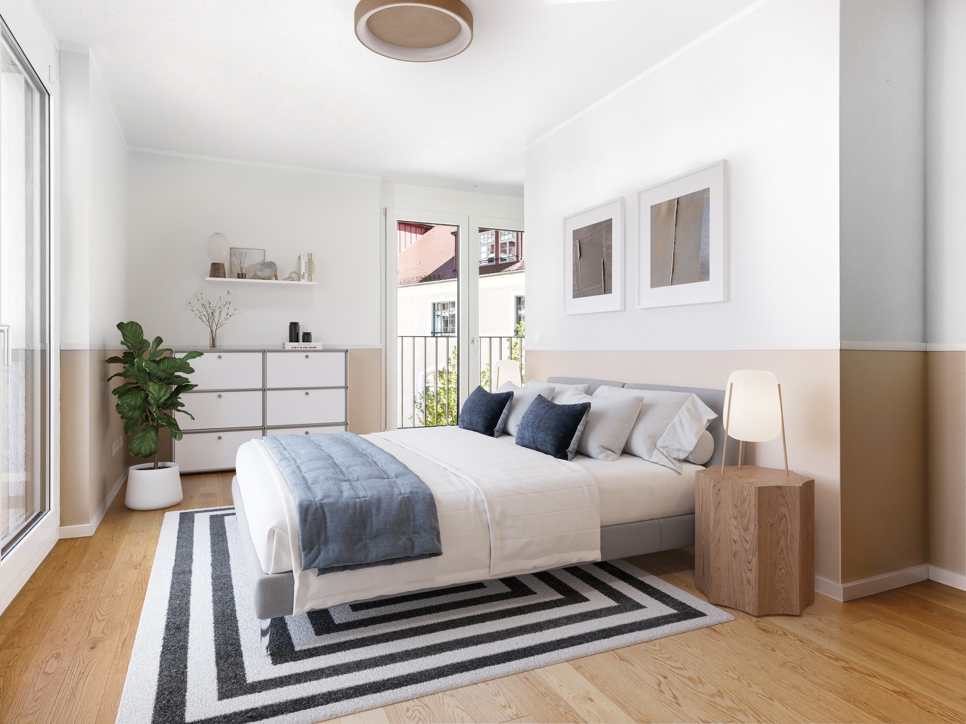 Visualisierung Schlafzimmer