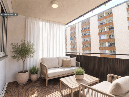 Visualisierung Balkon l KI modifiziert