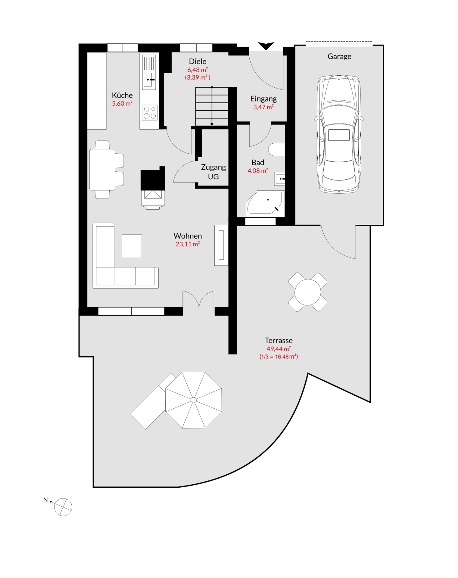 Grundriss EG