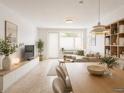 Visualisierung Wohn-/Esszimmer