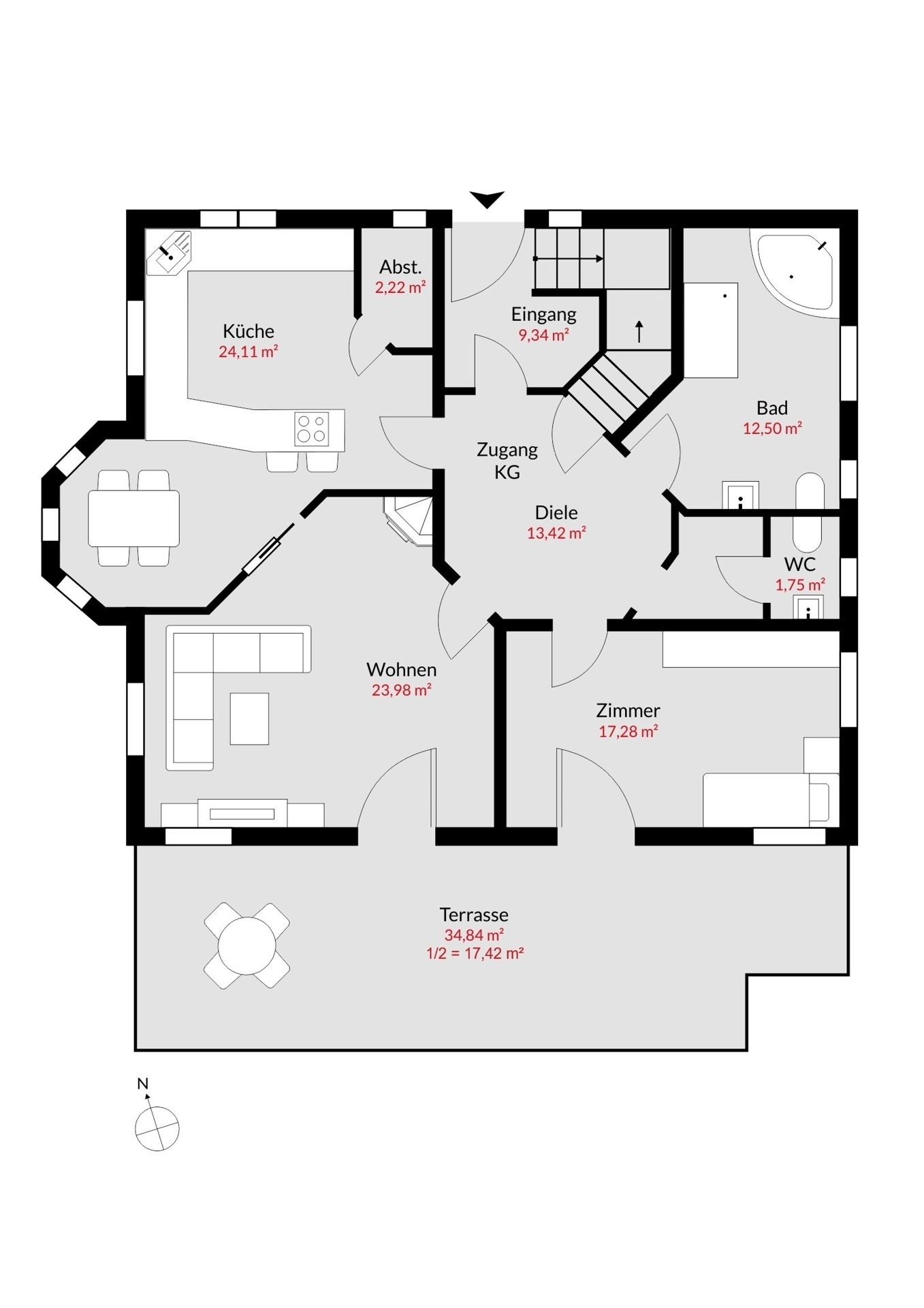 Grundriss EG