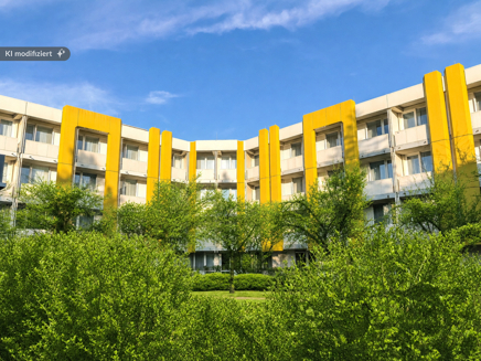 Ansicht Hotelkomplex l Innenhof