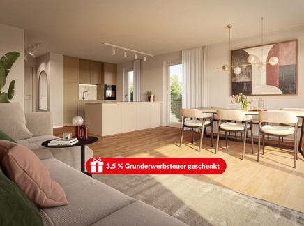 Visualisierung l Wohn-/Esszimmer