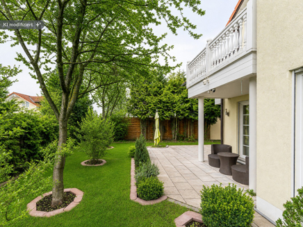 Gartenansicht l KI modifiziert