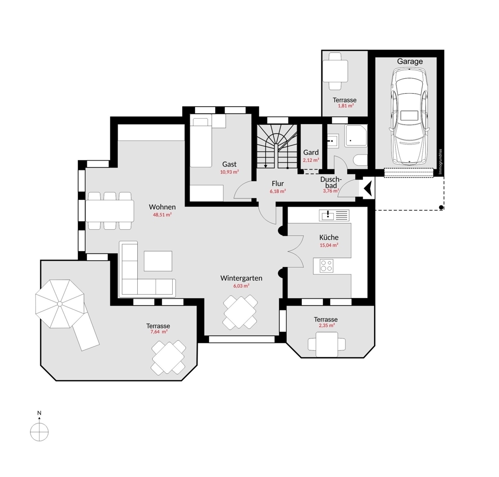 Grundriss EG