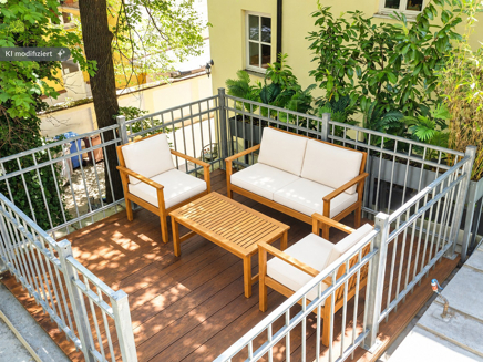 Dachterrasse l KI modifiziert