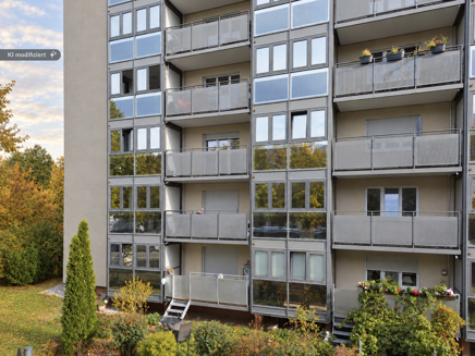 Hausansicht I Südseite I KI modifiziert