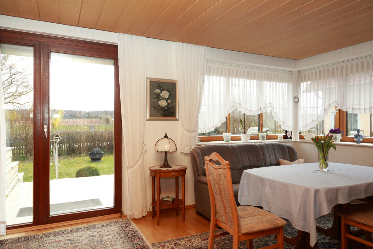 Ausgang zur Terrasse im Erdgeschoss