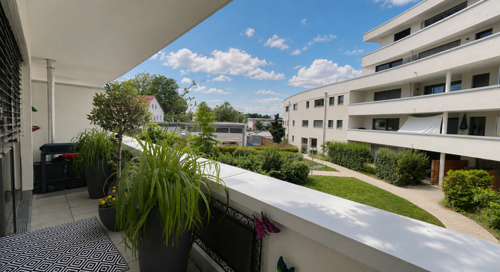 überdachter Balkon 