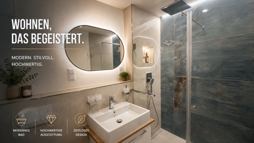 modernes Badezimmer