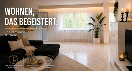 großes Wohnzimmer