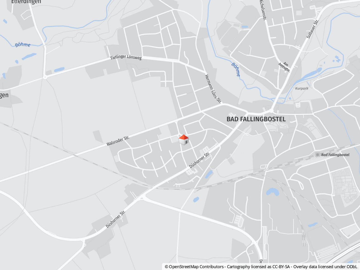 Geolyzer Kartenausschnitt